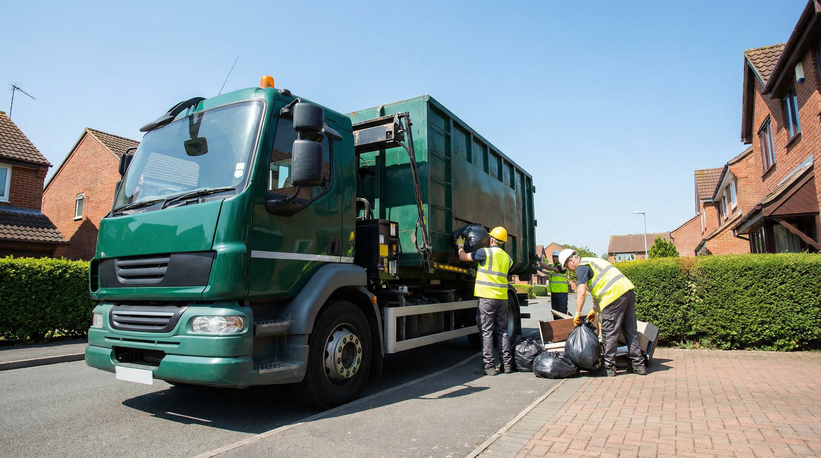 Teesside Rubbish Removal Truck